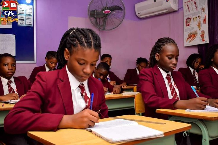 Students in classroom